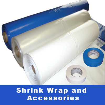 image of shrinkwrap and tape
